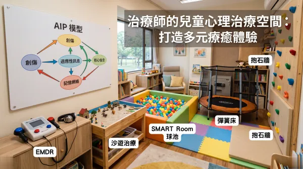 一間治療師的房間有什麼？